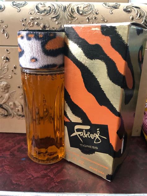 cologne with tiger on bottle